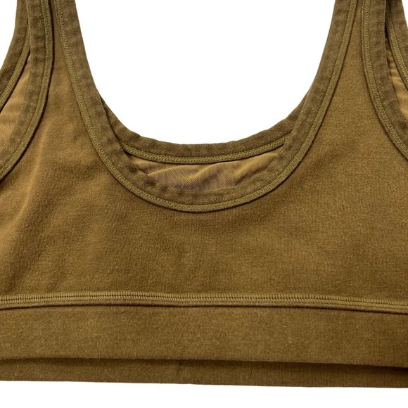SKIMS Outdoor Scoop Neck Bralette Sepia 3X - Picture 7 of 13
